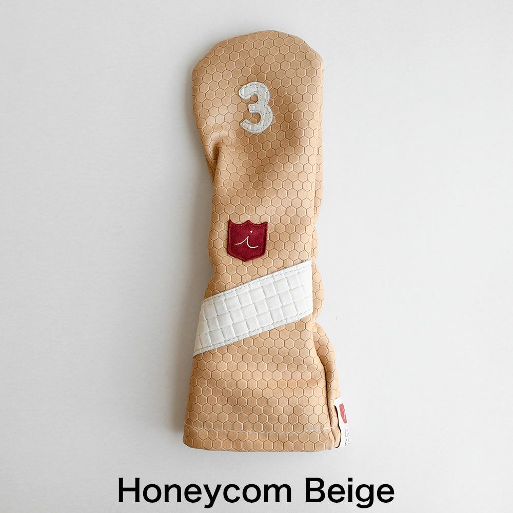 イリアック ゴルフ ヘッドカバー 3番ウッド用 FW アメリカ製 イタリアンレザー ロイヤル iliac golf Royal