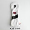 イリアック ゴルフ ヘッドカバー 5番ウッド用 FW アメリカ製 イタリアンレザー ロイヤル iliac golf Royal