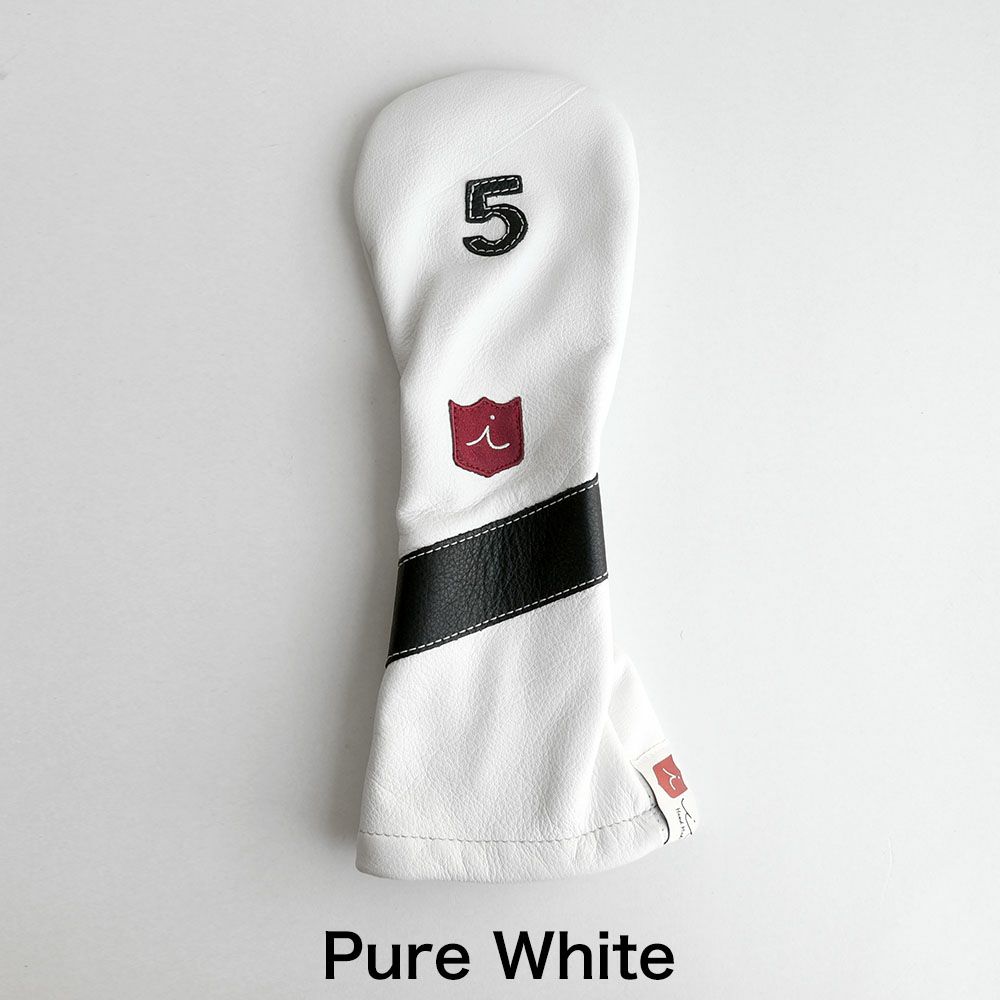 イリアック ゴルフ ヘッドカバー 5番ウッド用 FW アメリカ製 イタリアンレザー ロイヤル iliac golf Royal