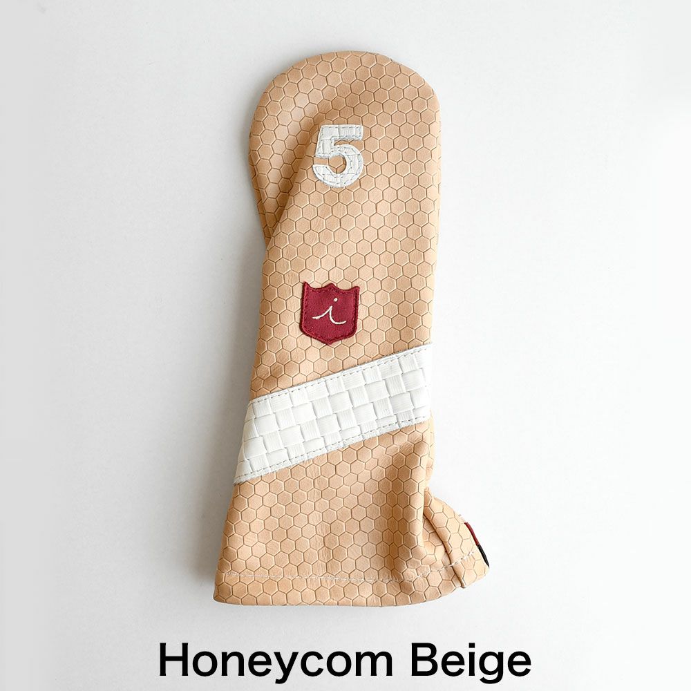 イリアック ゴルフ ヘッドカバー 5番ウッド用 FW アメリカ製 イタリアンレザー ロイヤル iliac golf Royal