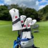 イリアック ゴルフ ヘッドカバー ユーティリティ用 （ハイブリッド用） アメリカ製 イタリアンレザー ロイヤル iliac golf Royal