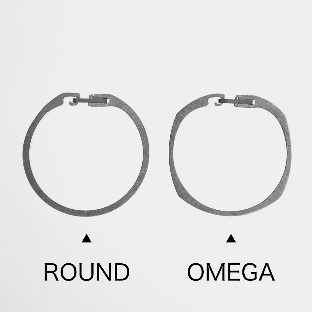 ハンドグレイ easi チタンキーリング ROUND OMEGA HANDGREY KEY RING イージー グレード5チタン製 キーホルダー 正規品
