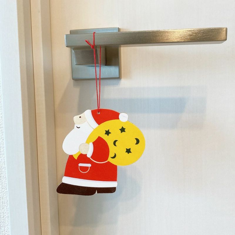 ドイツ製 木製サンタ壁飾り 6点セット ｜メール便2点まで | 物語のある