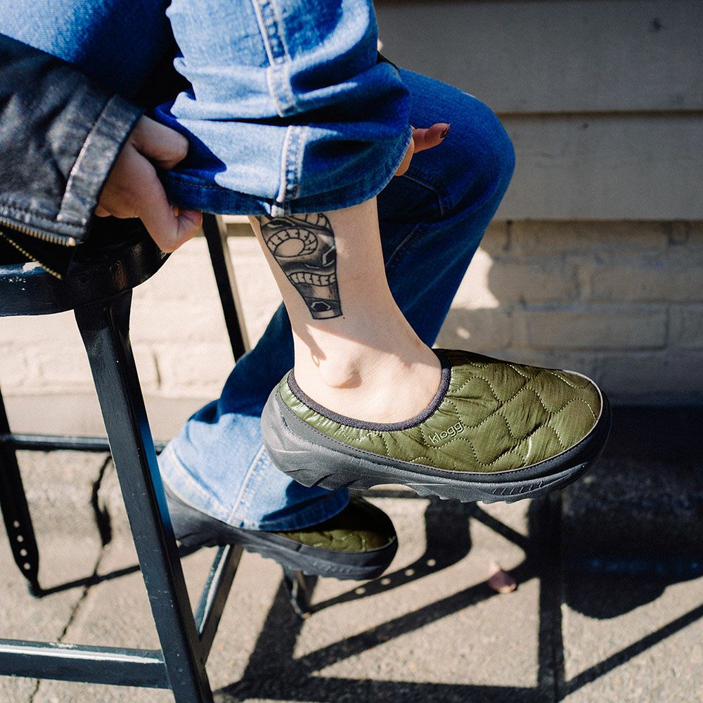 klogg クロッグ PUFFY MOC モックシューズ スリッポン 冬用サンダル