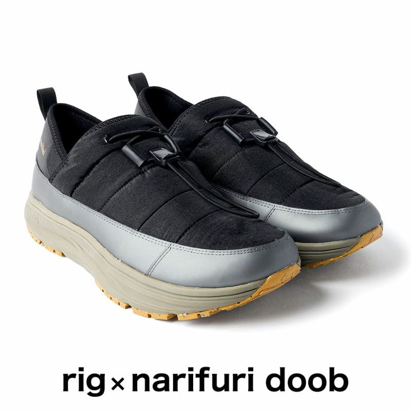 rig × narifuri コラボレーション doob ドゥーブ メンズ レディース 冬用 リカバリーシューズ
