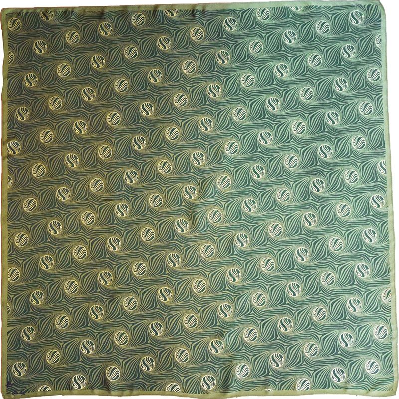 着物から作った靴紐　shoe face