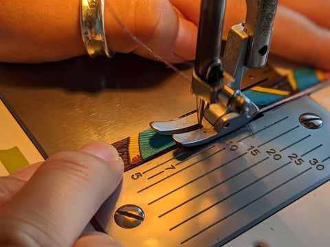 着物から作った靴紐　shoe face