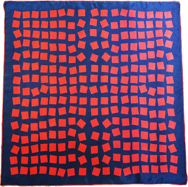 着物から作った靴紐　shoe face