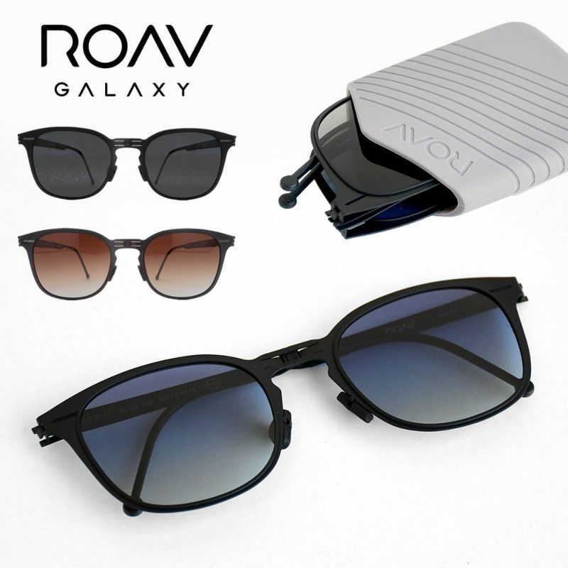 ROAV GALAXY ローブギャラクシー Oscar オスカー 極薄 サングラス 折りたたみ式 偏光レンズ UVカット