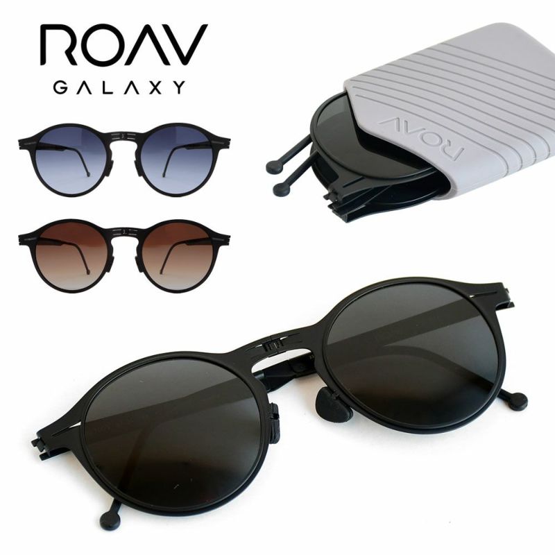 ROAV GALAXY ローブギャラクシー Balto バルト 極薄 サングラス 折りたたみ式 偏光レンズ UVカット