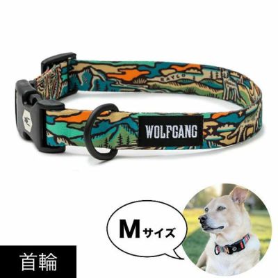 タンバリン【新品未使用】wolfgang首輪Mとリード183cm タンバリン様専用【新品未使用】wolfgang首輪Mとリード183cm