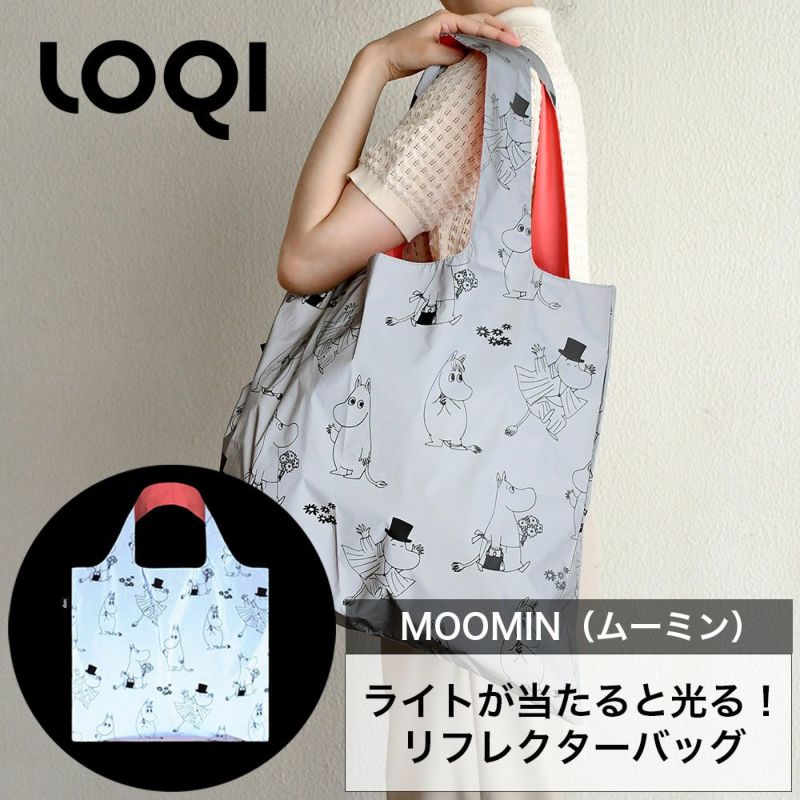 LOQI ローキー Reflective Bag MOOMIN ムーミン リフレクティブトート