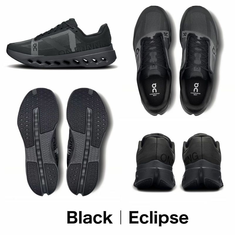 【関税込み】On ブラック Cloudsurfer Next スニーカー メンズ Cloudsurfer Next Lumos | ブラック | On 日本