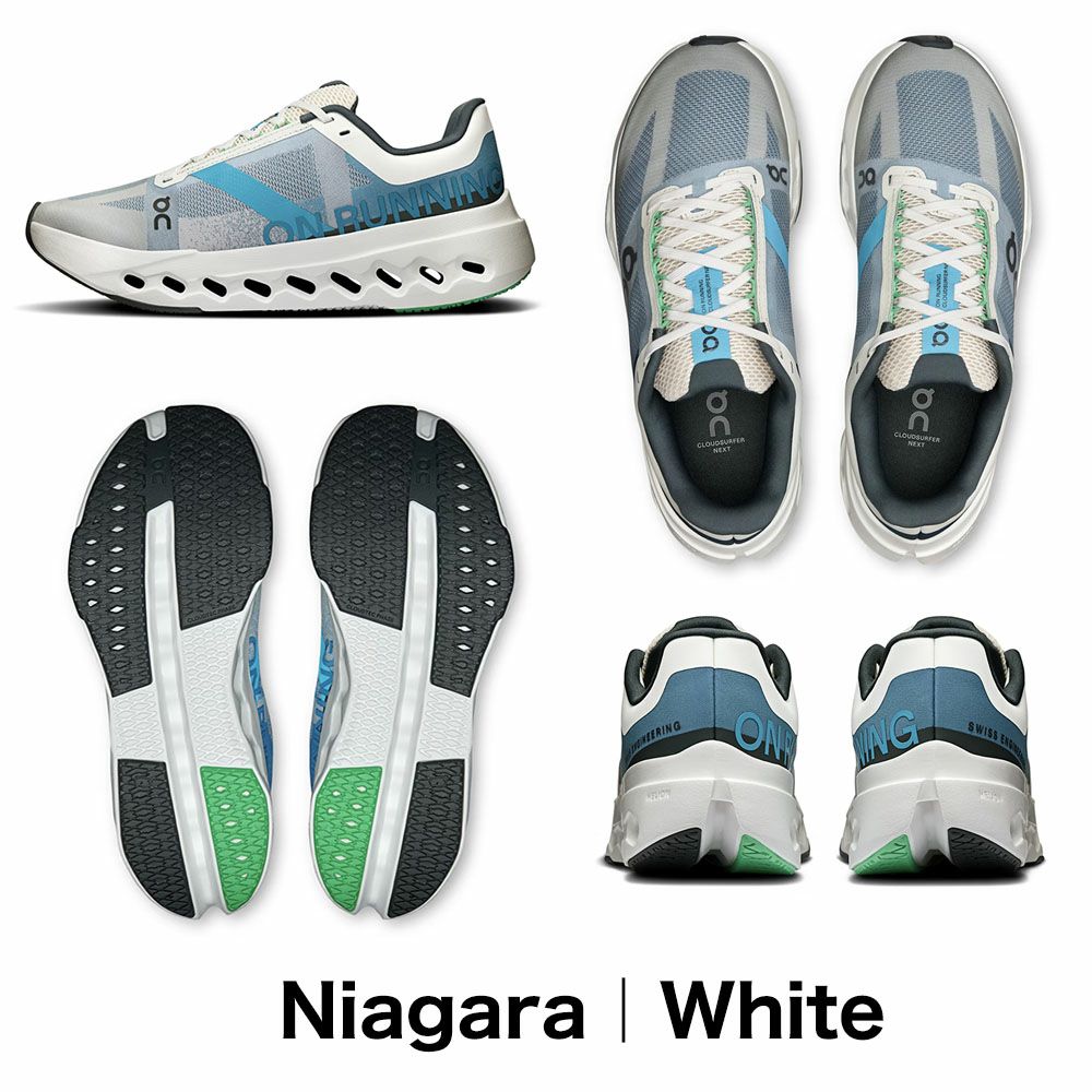 on スニーカー レディース クラウドサーファーネクスト 女性用 オン ランニングシューズ On Cloudsurfer Next Womens