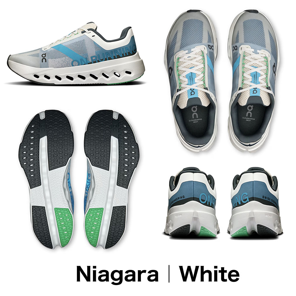 on スニーカー レディース クラウドサーファーネクスト 女性用 オン ランニングシューズ On Cloudsurfer Next Womens