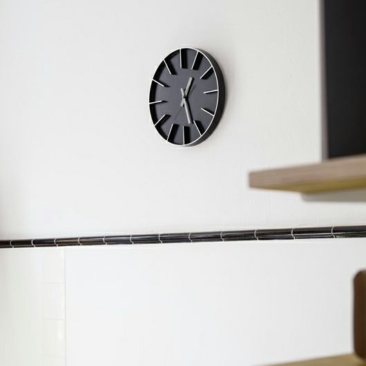 Edge Clock エッジクロック ブラック ホワイト Lemnos レムノス AZ