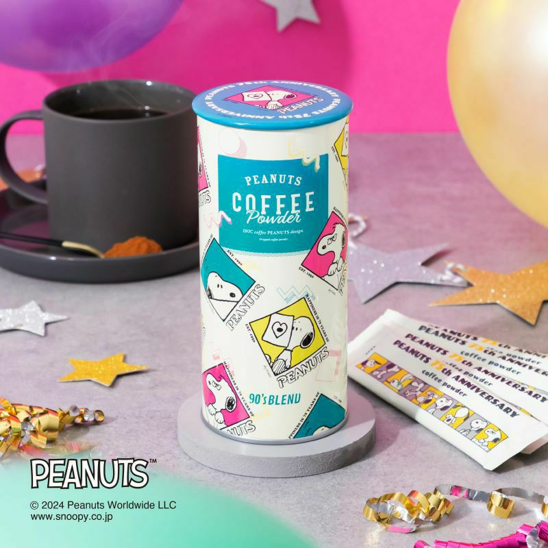 スヌーピーコーヒー 75周年限定 90年代ブレンド 缶入り | 物語のある