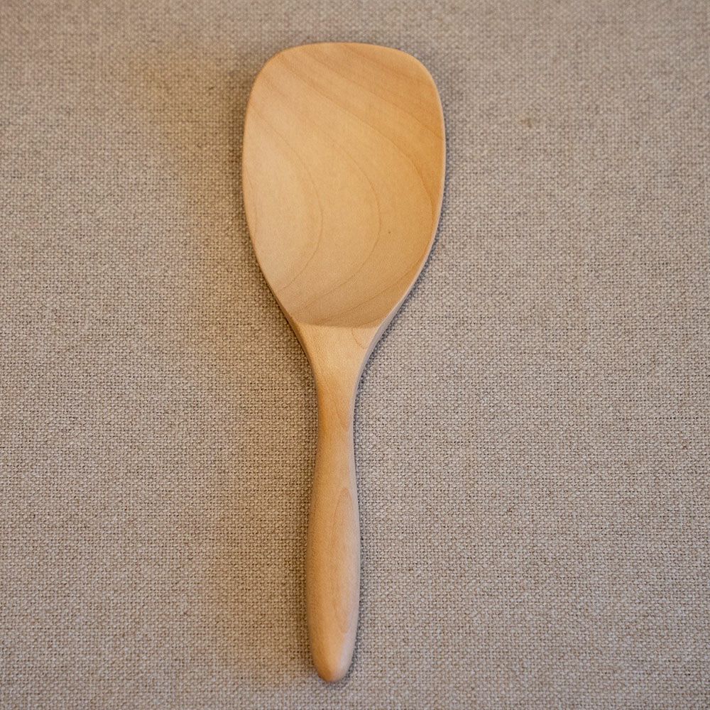 メープルしゃもじ 木のしゃもじ 木製 天然木 薗部産業 クラフトの実