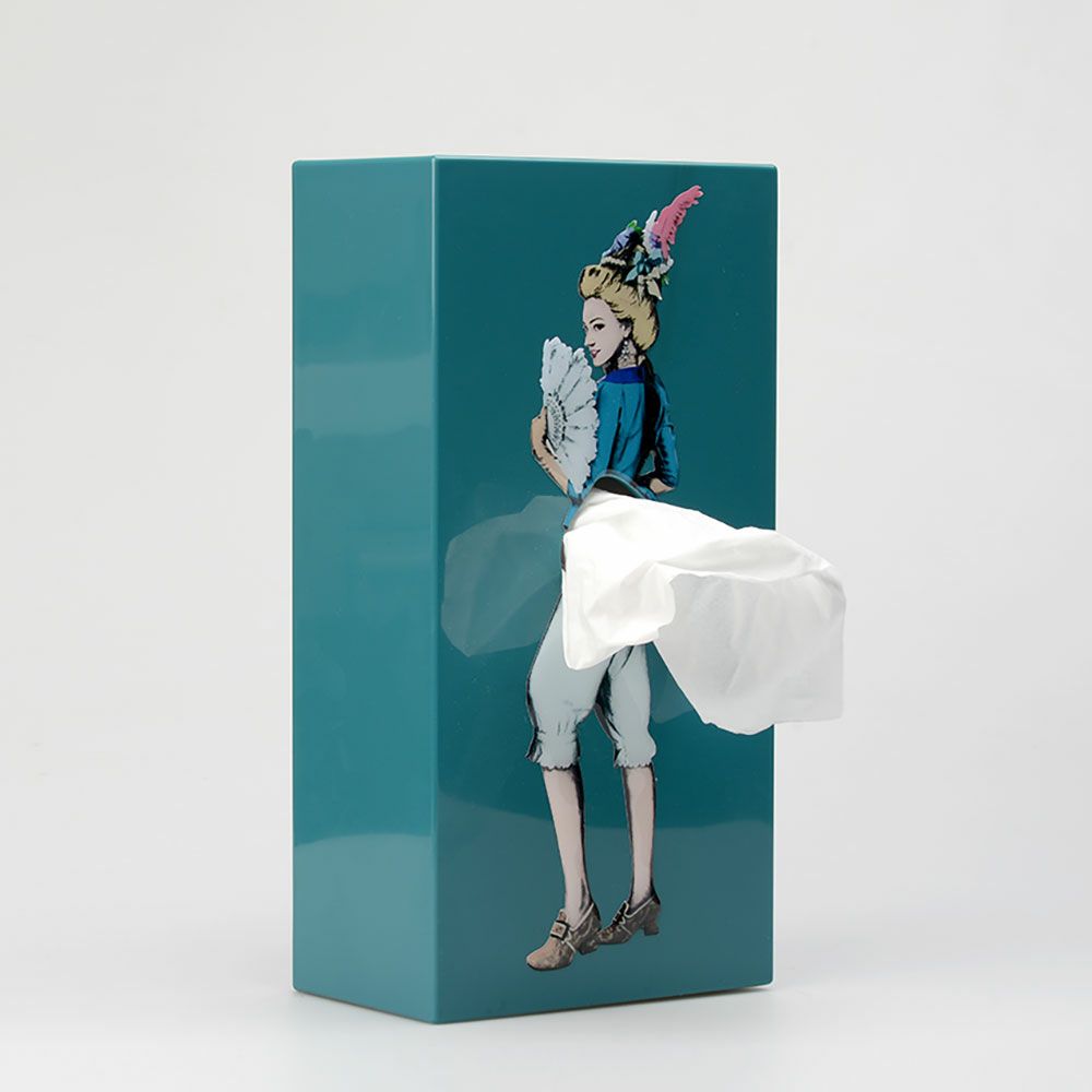 縦型ティッシュケース　韓国インテリア