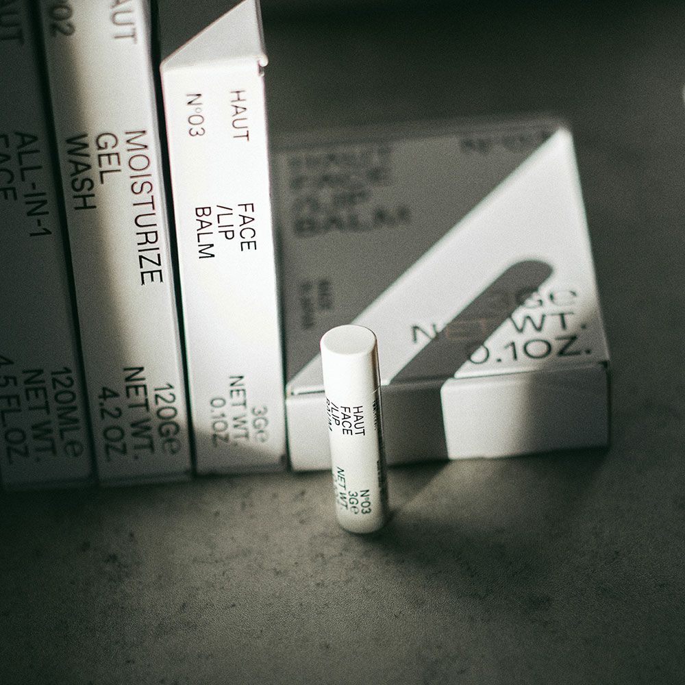 メンズスキンケア フェイス&リップバーム 普通肌用 HAUT オウ