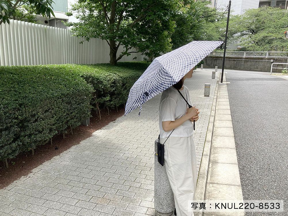 日傘　完全遮光　折りたたみ　クニルプス