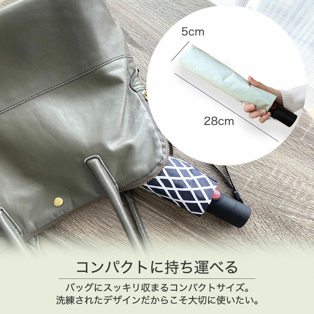 日傘　完全遮光　折りたたみ　クニルプス