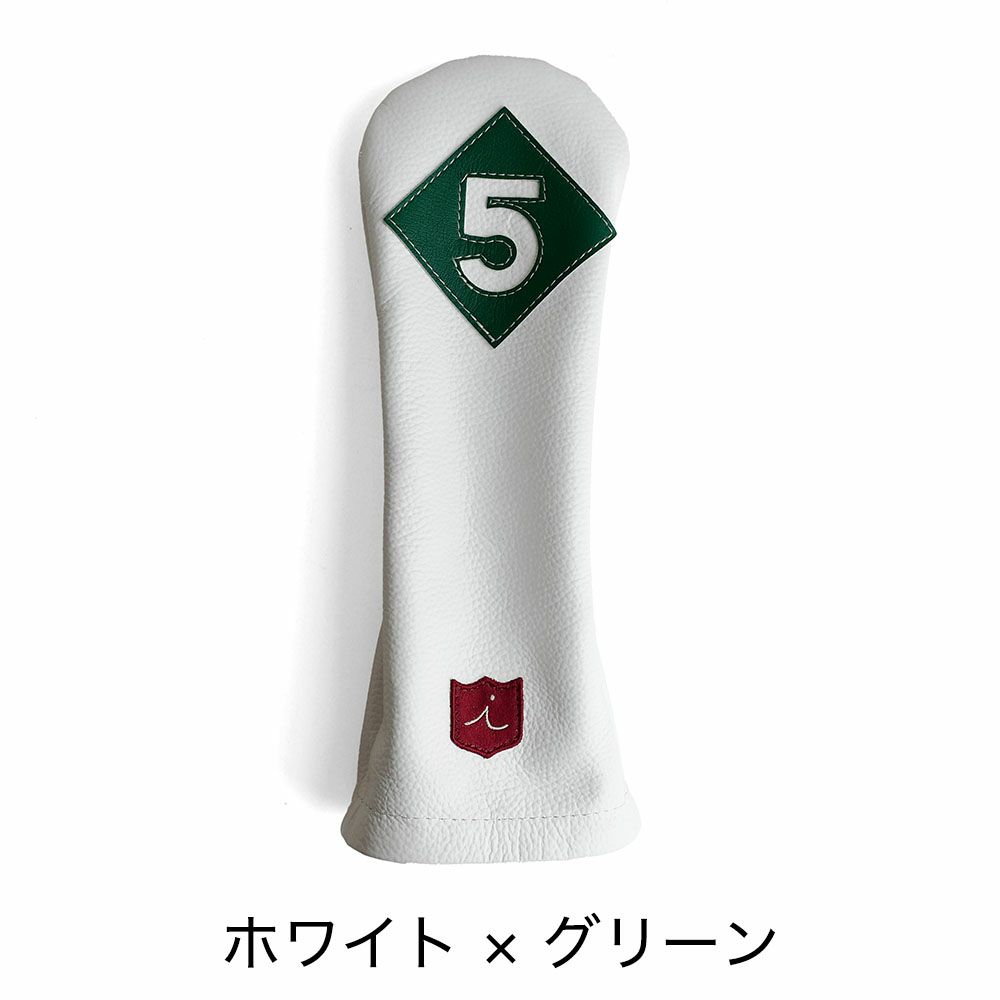 イリアック ゴルフ ヘッドカバー 5番ウッド用 FW 日本製 姫路レザー iliac golf