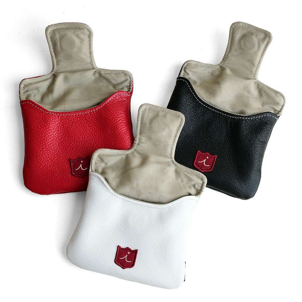 イリアック ゴルフ ヘッドカバー フルマレット パター用 日本製 姫路レザー iliac golf