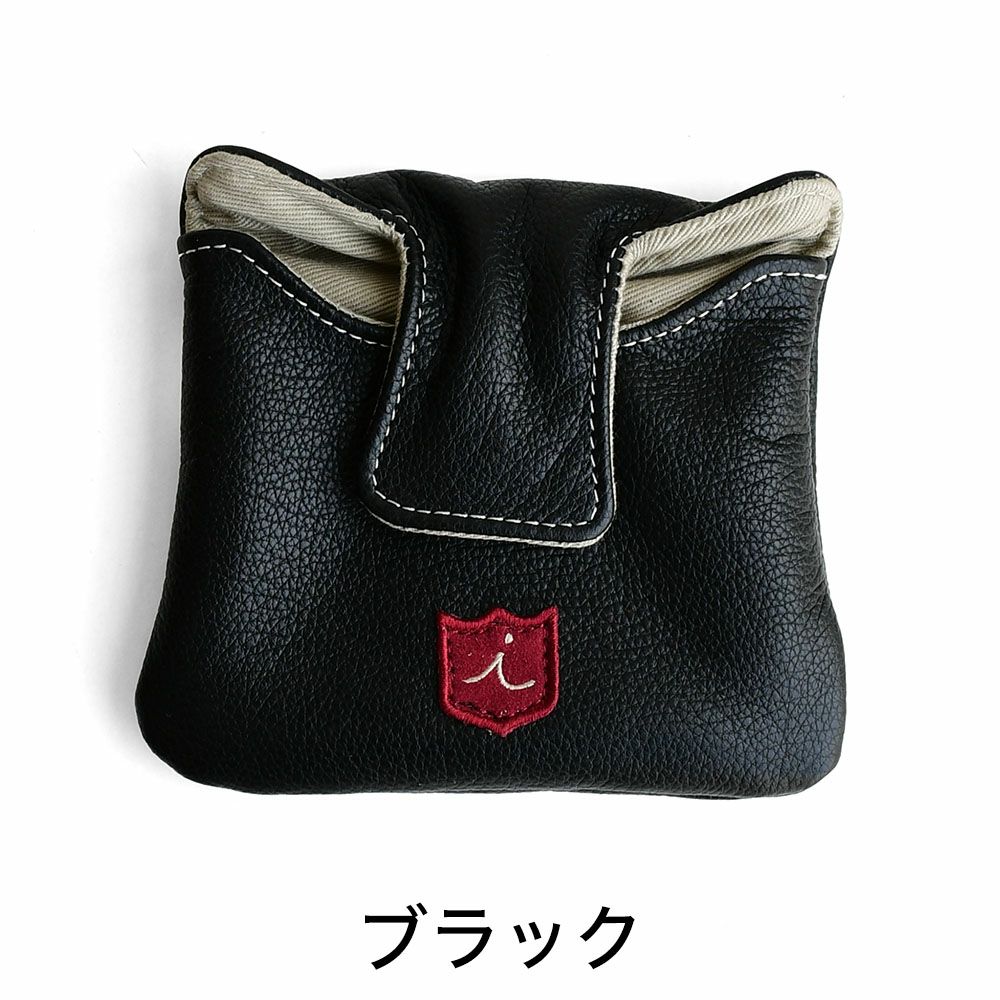 イリアック ゴルフ ヘッドカバー フルマレット パター用 日本製 姫路レザー iliac golf