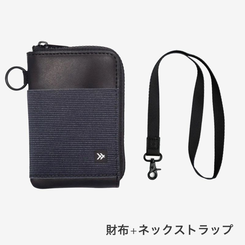 正規品・送料込み◆JILLSTUART◆black zipper card wallet ジルスチュアート L字ファスナー カードケース Black JILL