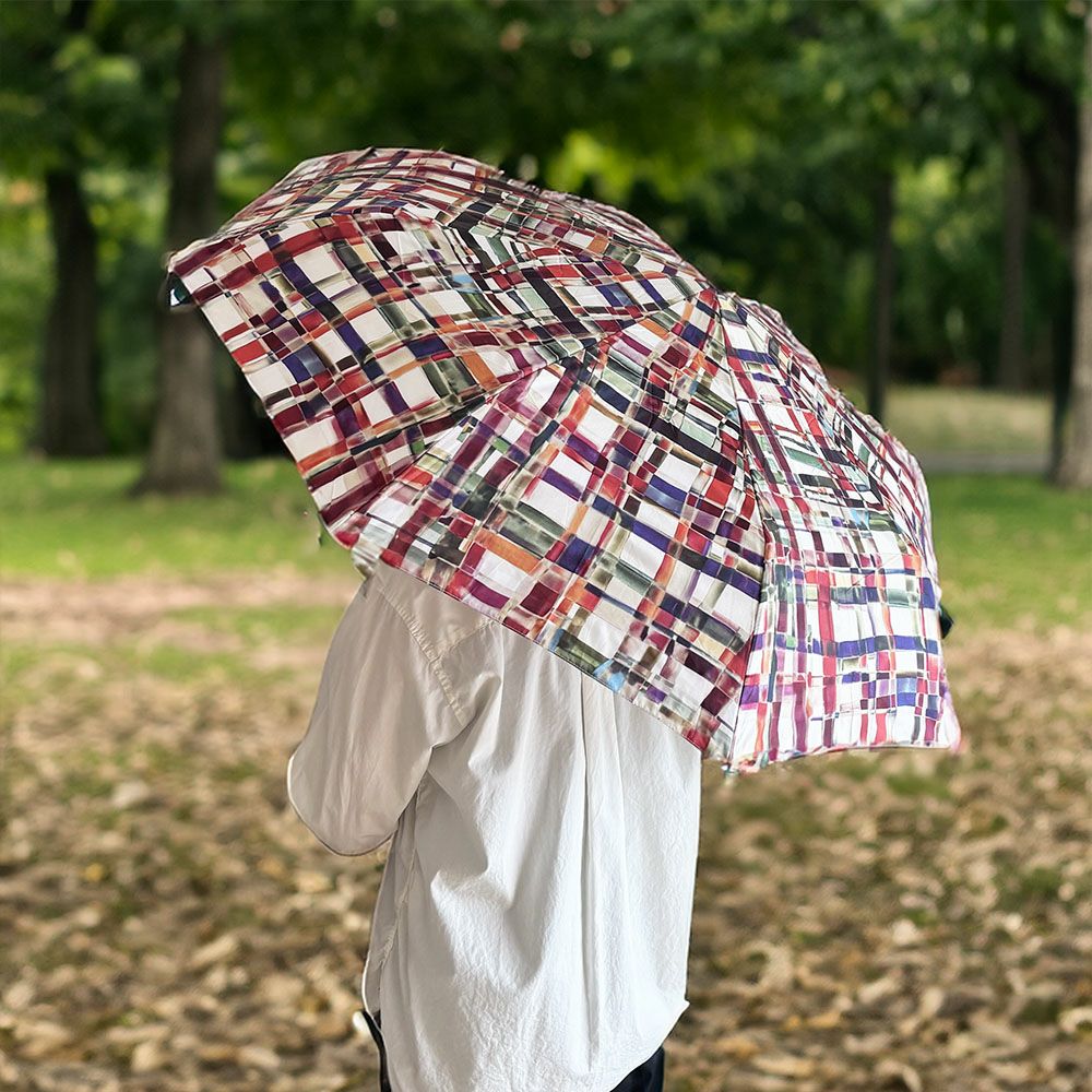折りたたみ傘　折り畳み傘 クニルプス 自動開閉 晴雨兼用 レディース