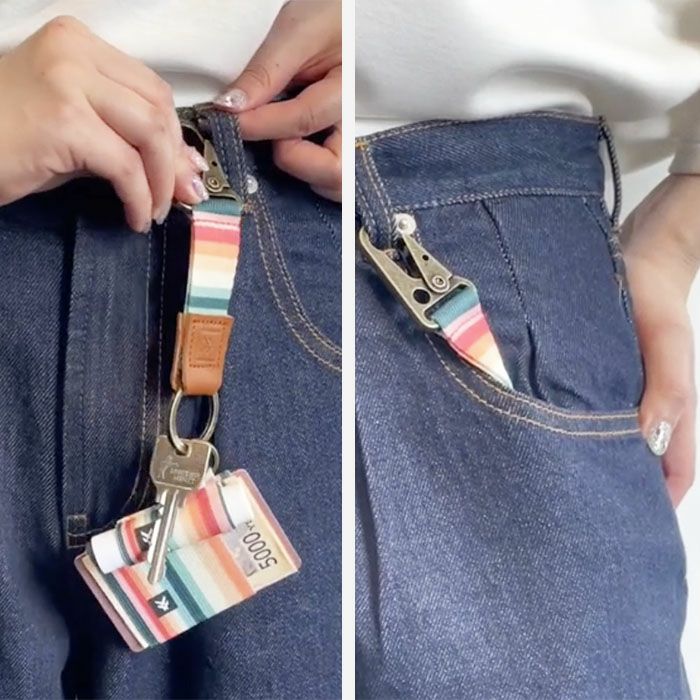 カスタムキーチェーン　スレッド THREAD