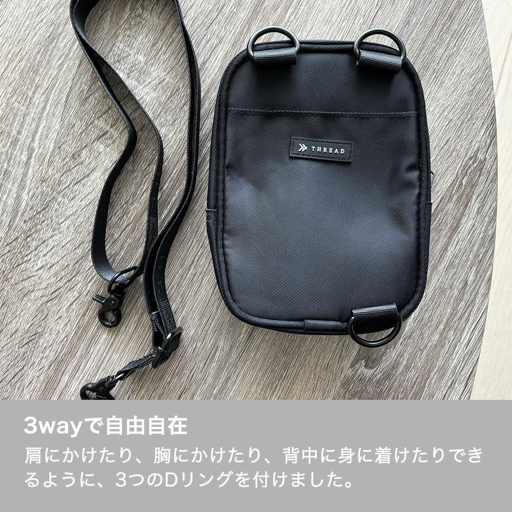 クリアバッグ ショルダー　スレッド THREAD ボディバッグ