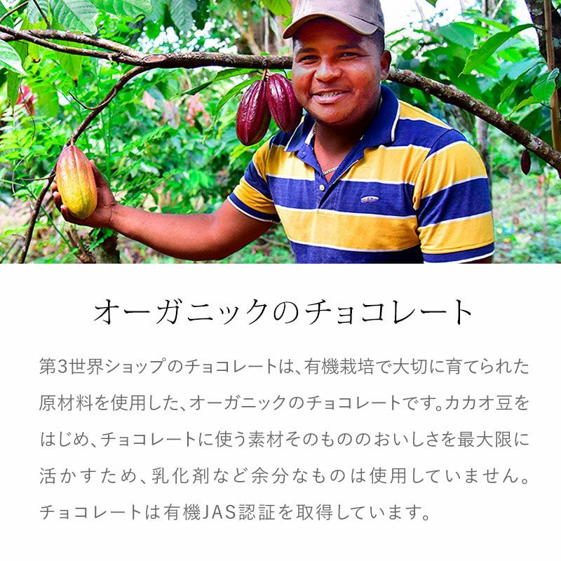 オーガニックチョコレート ギフト かわいい おしゃれ