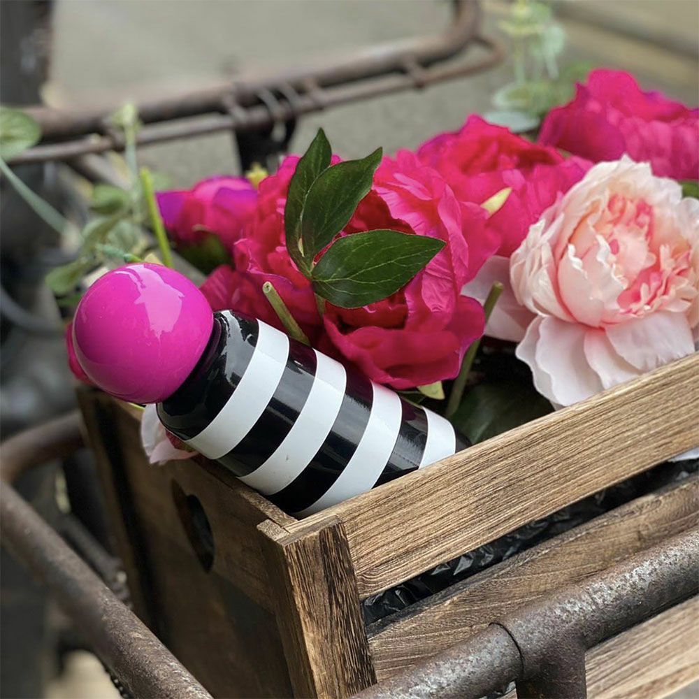 LUND london ボトル ピンクストライプ 300ml Skittle Bottle Mini