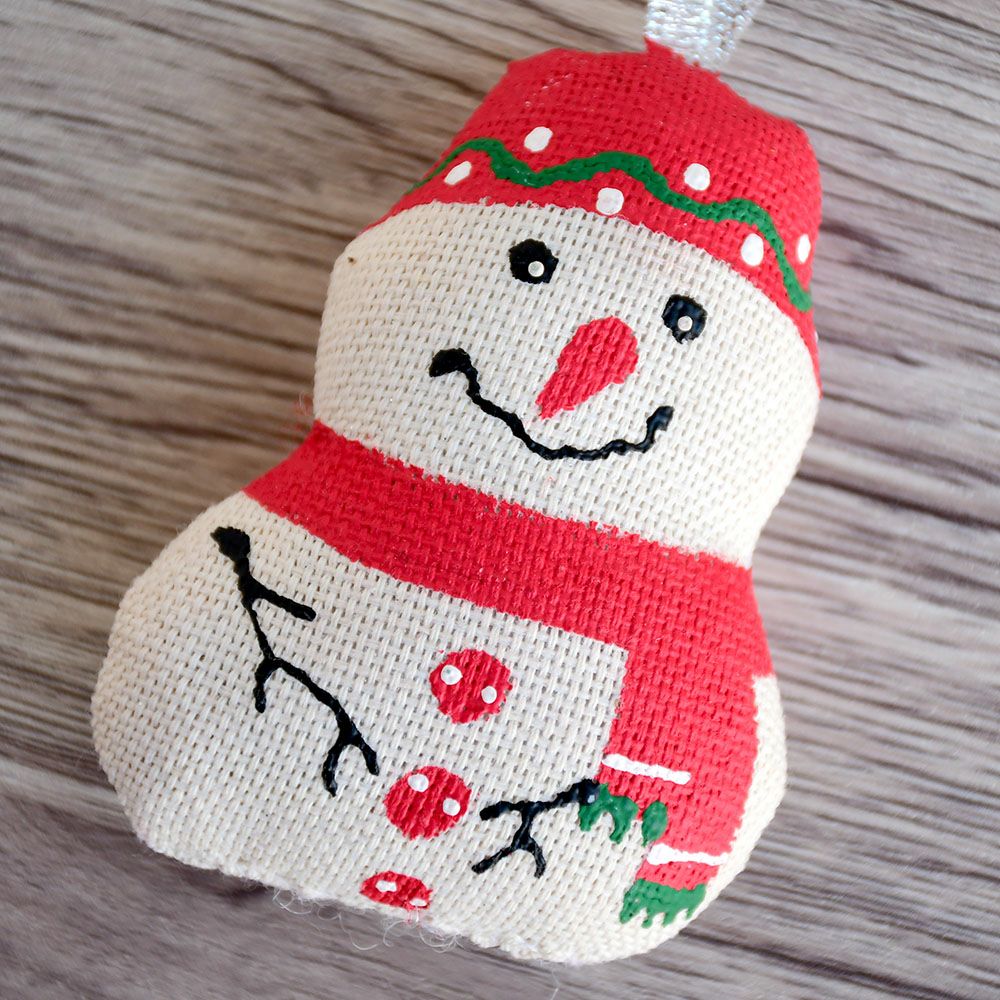 クリスマスオーナメント　スノーマン　雪だるま