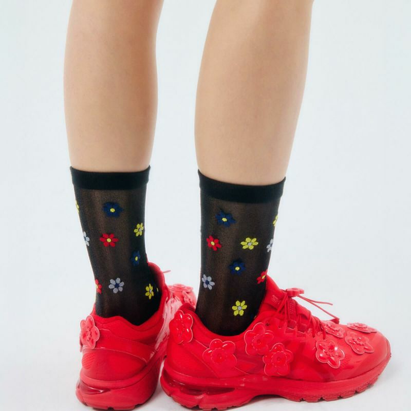 I HATE MONDAY 韓国ブランド　靴下　シアーソックス