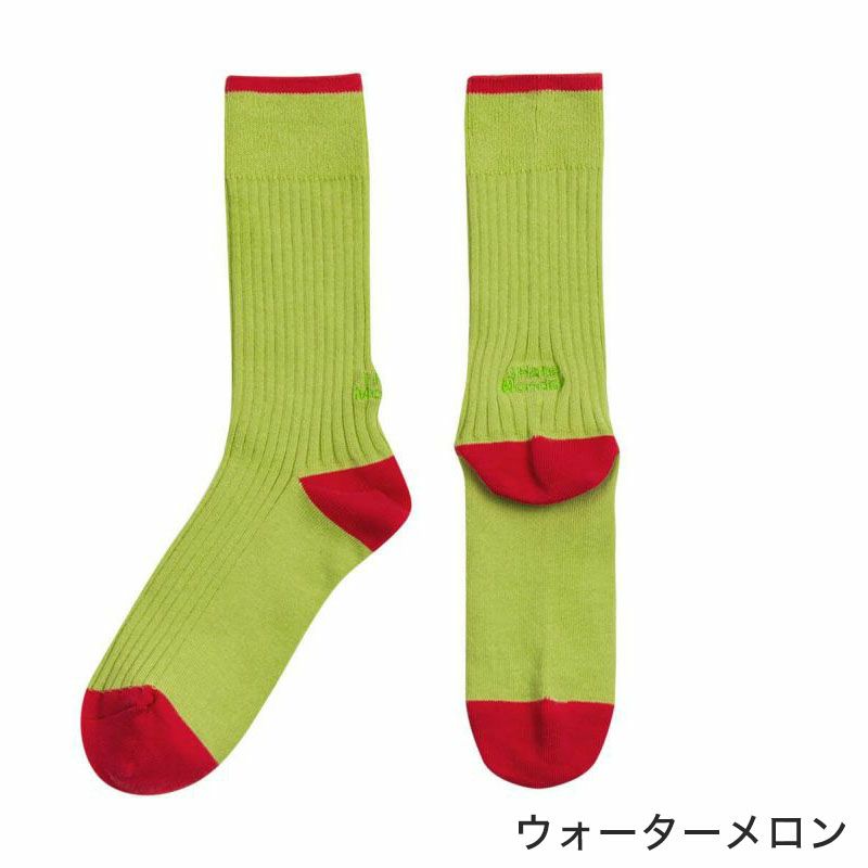 I hate monday 靴下　韓国ブランド　グリーン