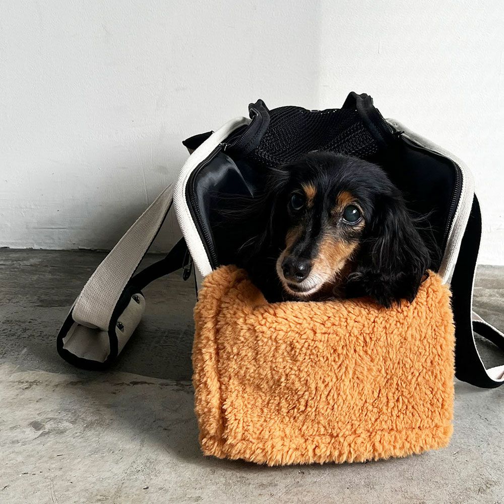 PUFF ペットキャリートート L キャンバス素材 小型犬 6kgまで おしゃれ 軽量 トートキャリー